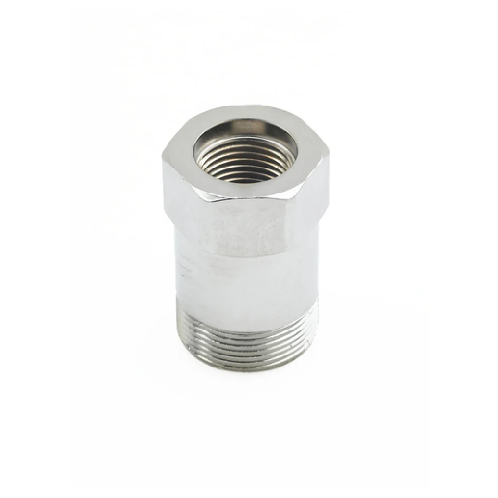 T&S Brass 054X 1-9/16 Inch Long Swivel Adapter 1 Inch Hex Low-Lead T&S Brass 054X 1-9/16 Inch Long Swivel Adapter 1 Inch Hex Low-Lead