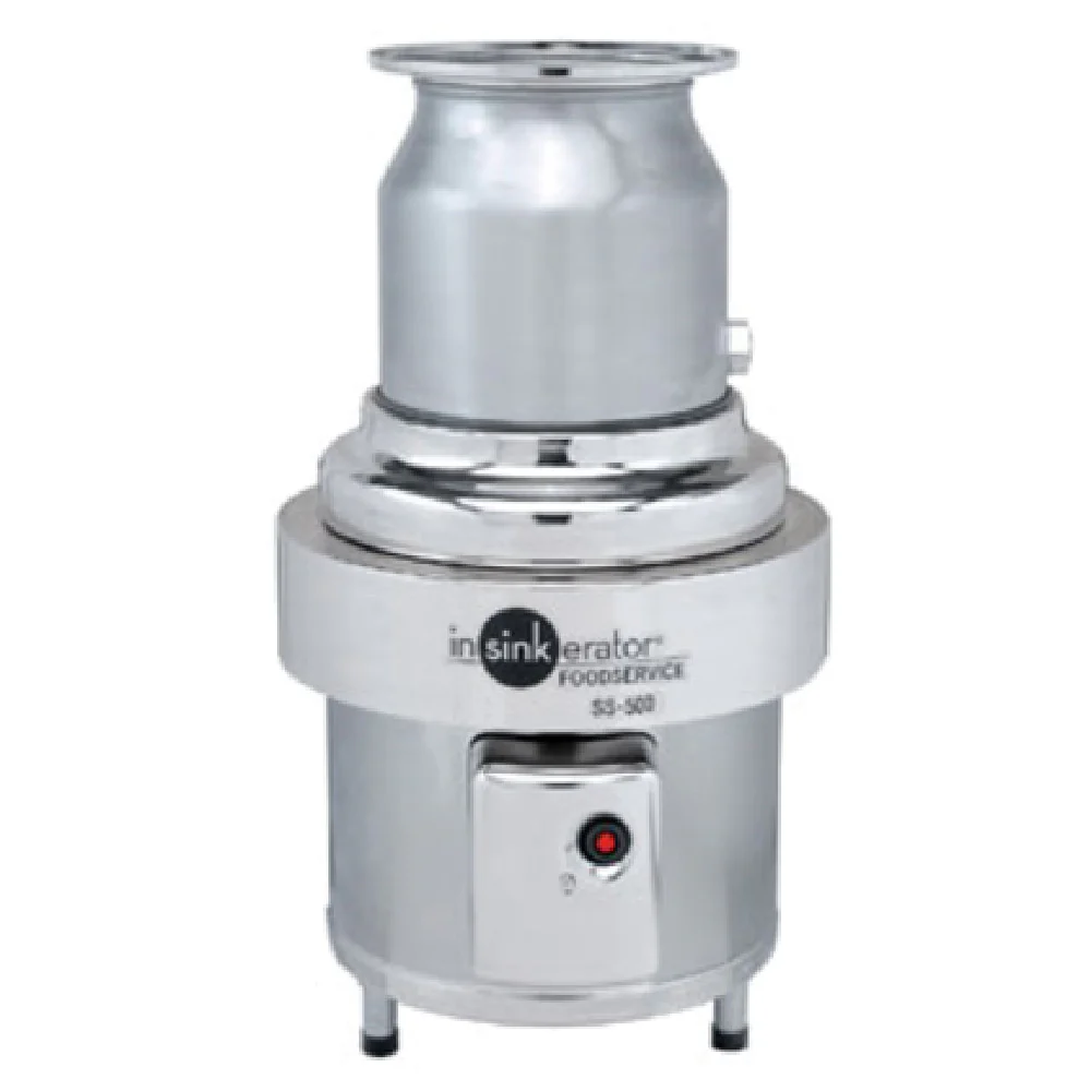 InSinkErator SS-500-12B-CC101_230/60/3 12 Inch Diameter Complete Disposer Package with 5 HP Motor Stainless Steel InSinkErator SS-500-12B-CC101_230/60/3 12 Inch Diameter Complete Disposer Package with 5 HP Motor Stainless Steel