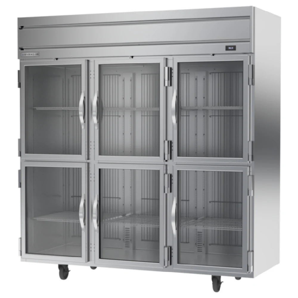 Beverage Air HRPS3HC-1HG 78 Inch Horizon Series Refrigerator 71.52 cu ft Reach-In Beverage Air HRPS3HC-1HG 78 Inch Horizon Series Refrigerator 71.52 cu ft Reach-In
