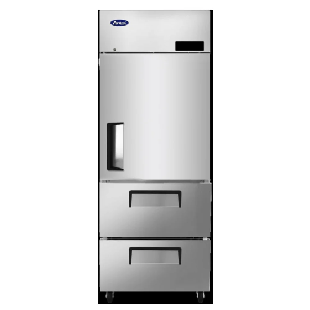 Atosa MBF8021GR 28 Inch Freezer Reach-in 21.4 cu ft Stainless Steel with Locking Door