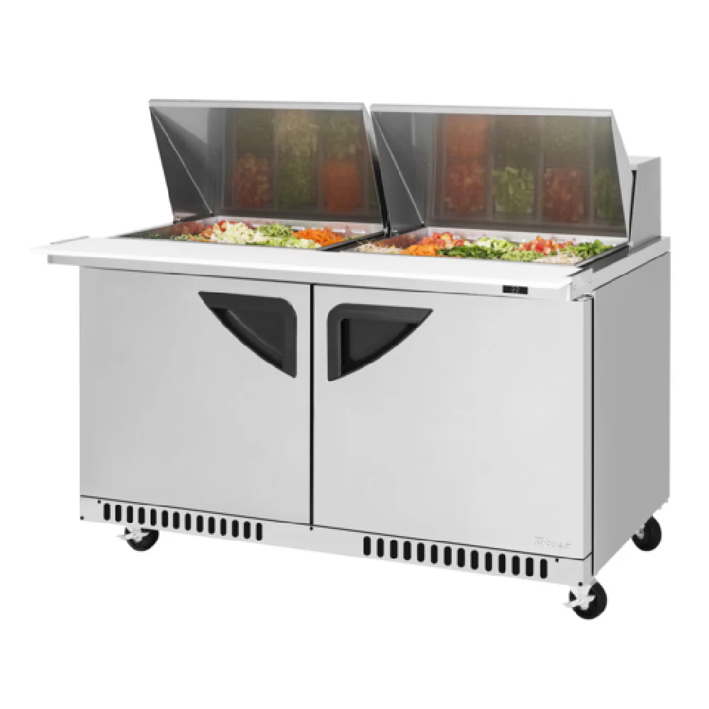 Turbo Air TST-60SD-24-FB-N 60-1/4 Inch Super Deluxe Refrigerated Counter 17.6 cu ft