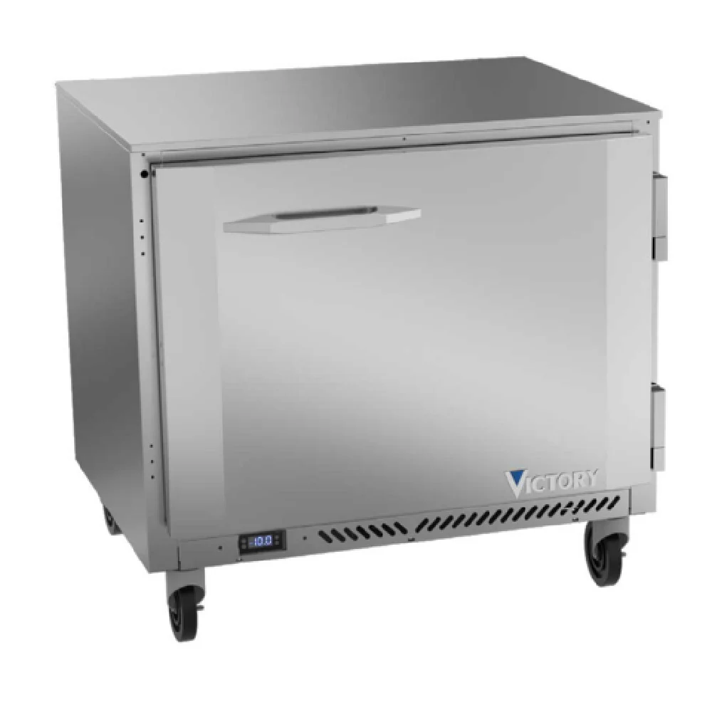 Victory VUF36HC 36 Inch Undercounter Freezer One Section 8.69 cu with Electronic Control