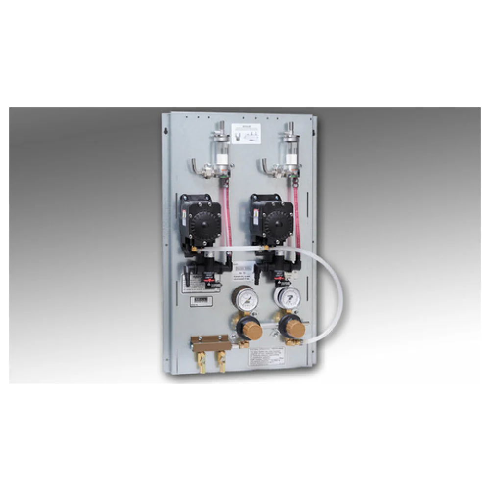 Perlick BPPKFC1 12 Inch Non-Locking Regulator Flojet Beer Pump Panel with Coupler and Factory Installed FOB Detector