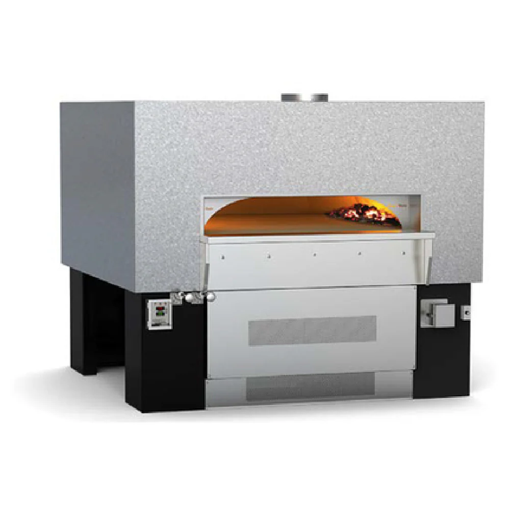 Wood Stone FD-9690RFGRRIRCL 96 Inch Oven Wood Coal Gas Fired with Infrared Burner 347000 BTU
