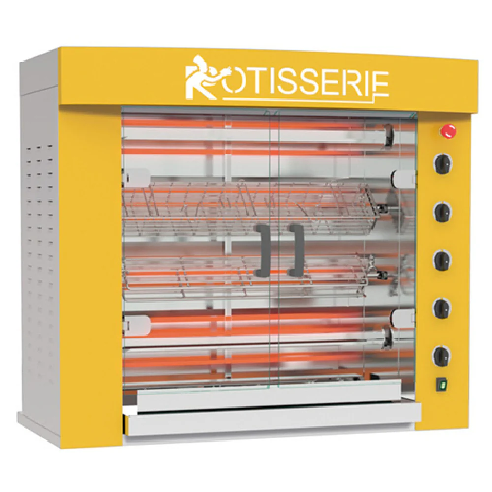 Rotisol FB1160-4E-SSP 45 Inch Electric Rotisserie Oven with 4 Spits