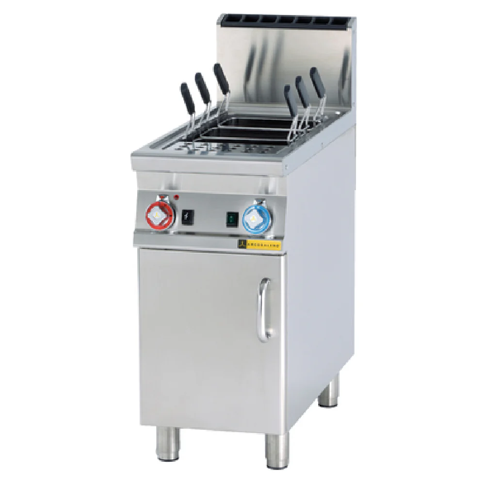 Arcobaleno Pasta Equipment APCG35H 15 Inch Gas Pasta Cooker 80,000 BTU Stainless Steel Arcobaleno Pasta Equipment APCG35H 15 Inch Gas Pasta Cooker 80,000 BTU Stainless Steel
