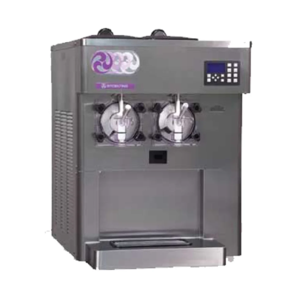 Stoelting F122X-302I2 26 Inch Electric Frozen Beverage Shake Freezer with 2 Flavors 12000 BTU