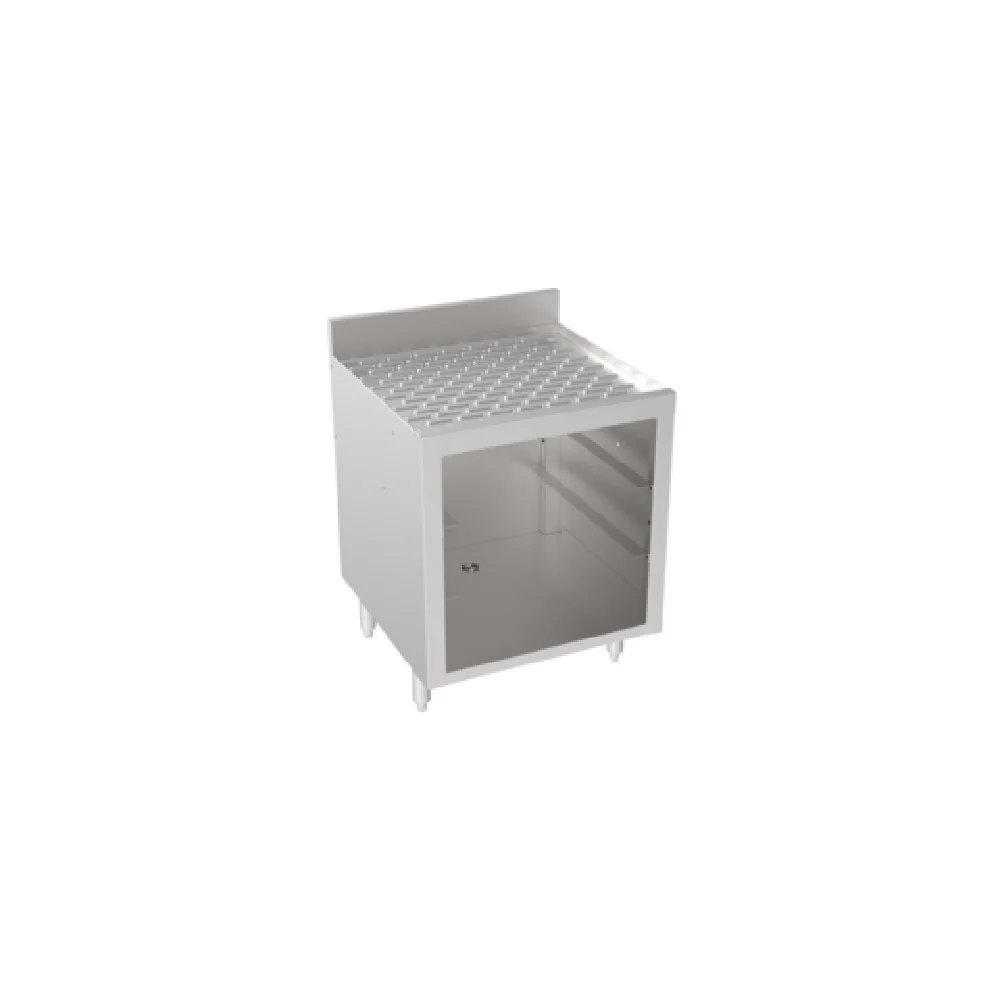 Krowne 18-GSB1 24 Inch Underbar Glass Rack Storage Cabinet With Drains Krowne 18-GSB1 24 Inch Underbar Glass Rack Storage Cabinet With Drains