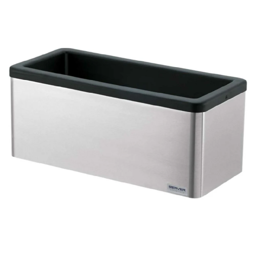 Server Products 87460 18 Inch Insulated Cold Station Base Stainless Steel with 4 Jars Server Products 87460 18 Inch Insulated Cold Station Base Stainless Steel with 4 Jars