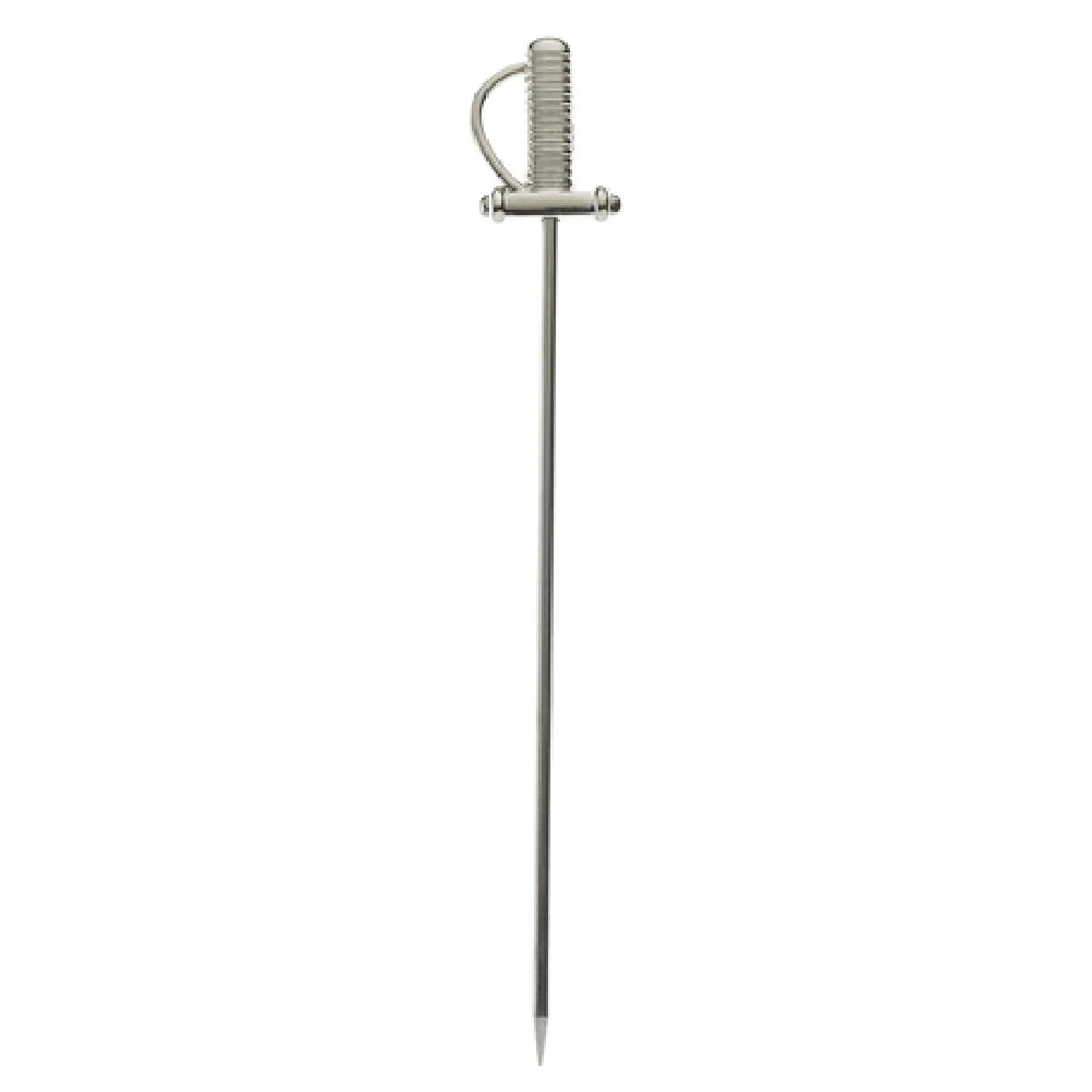 Mercer Culinary M37065 4-5/8 Inch Cocktail Pick Sword Top Metal Skewers