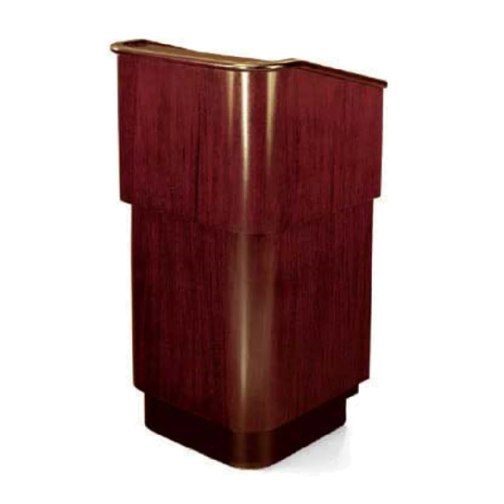 Forbes Industries 5901 27-1/2 Inch Floor Model Podium Wood Veneer with 2 Shelves Forbes Industries 5901 27-1/2 Inch Floor Model Podium Wood Veneer with 2 Shelves
