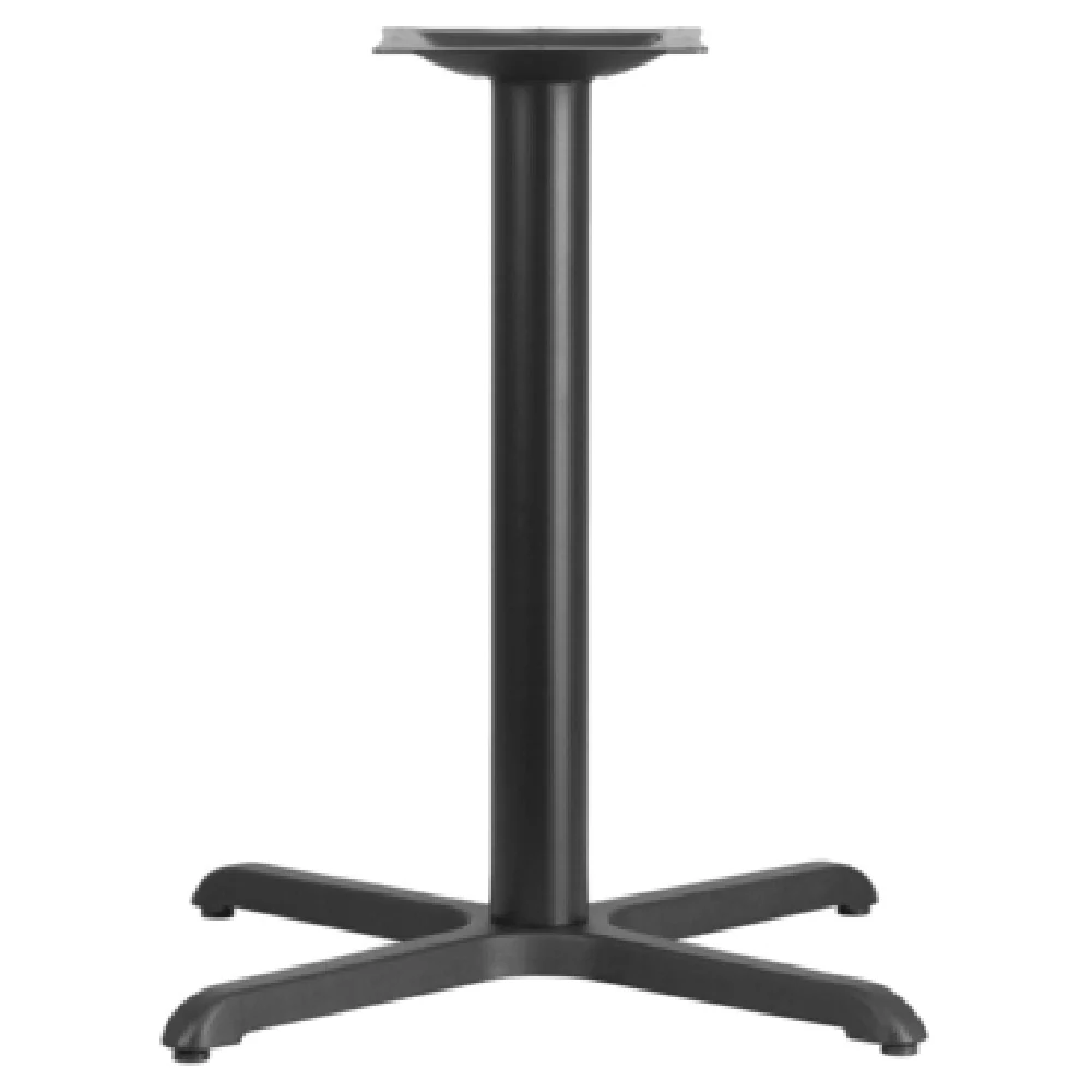 Flash Furniture XU-T3030-GG 30 Inch Table Base Gas Metal Cast Iron Black Finish