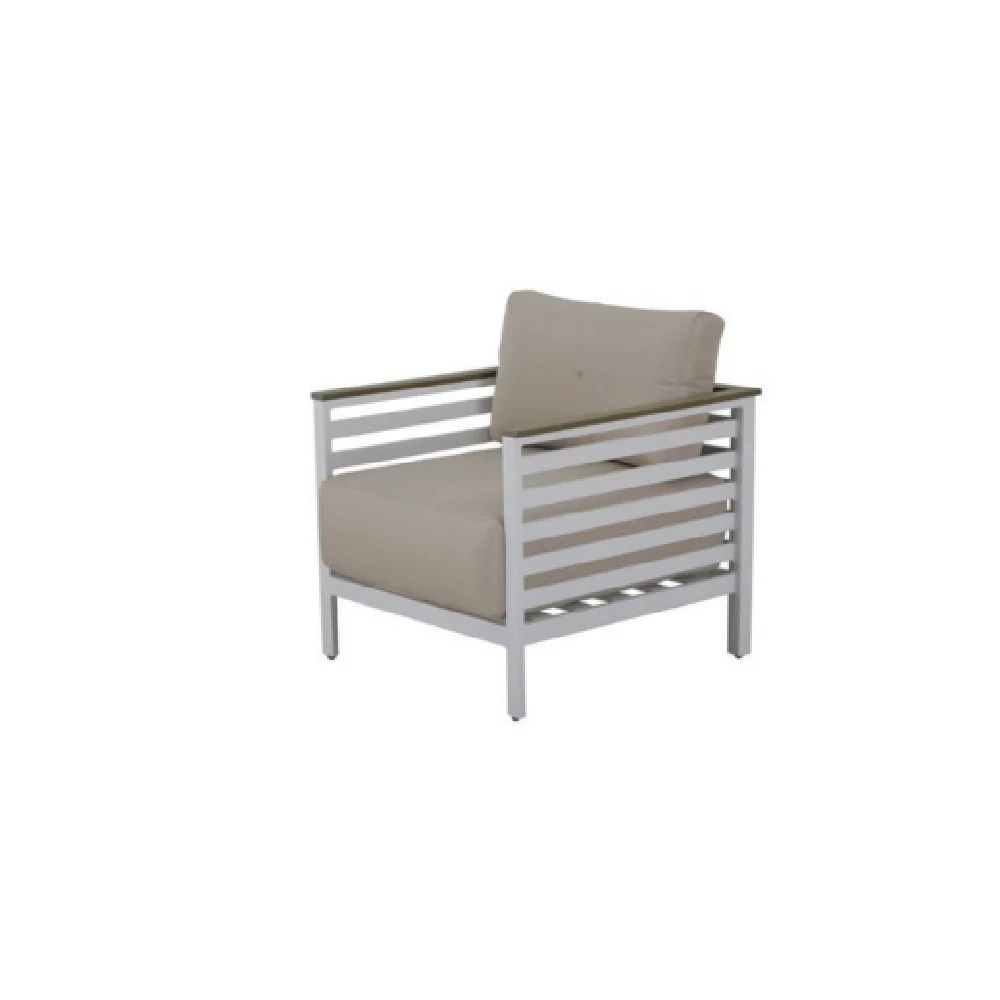 Plantation Prestige Commercial Furniture 8840600-015422 28 Inch Lounge Chair White Frame with Cushions
