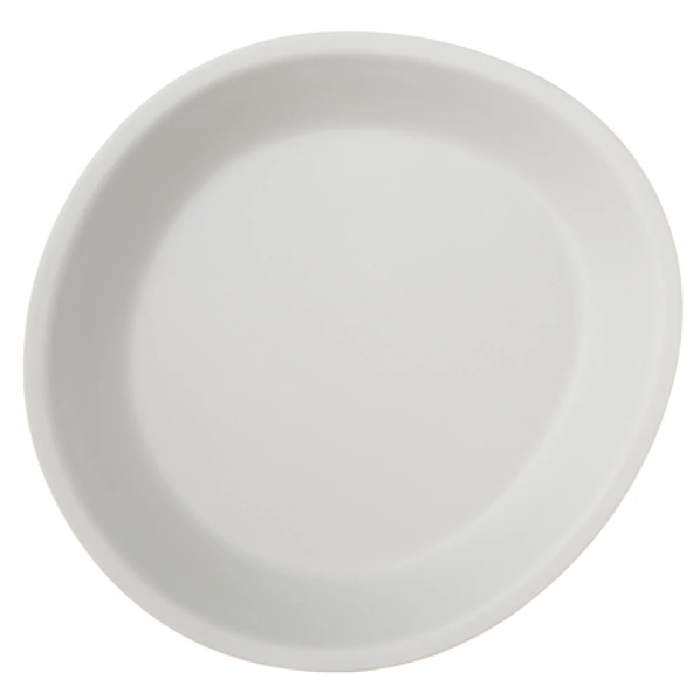 Carlisle 5310123 10 Inch 15 Oz Oblong Coupe Ridge Plate Melamine Gray Finish Carlisle 5310123 10 Inch 15 Oz Oblong Coupe Ridge Plate Melamine Gray Finish
