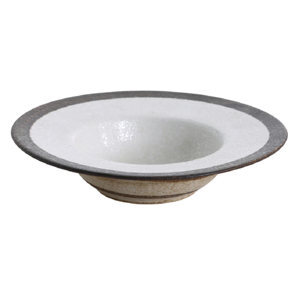 Yanco RO-909 9-1/4 Inch Dessert/Soup Plate 10 Oz Round Glazed Porcelain
