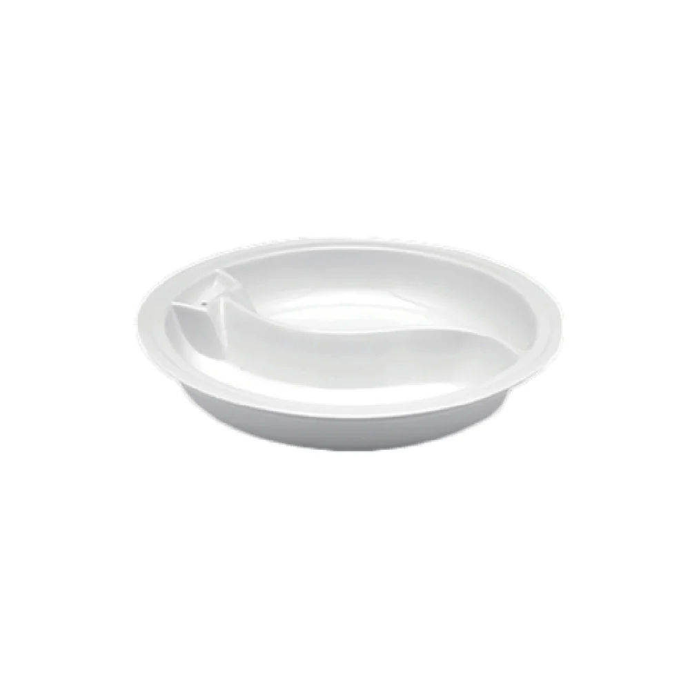 Steelite 5370S487 Round Porcelain Insert Divided for Indux Cafr S452 Buffet Steelite 5370S487 Round Porcelain Insert Divided for Indux Cafr S452 Buffet