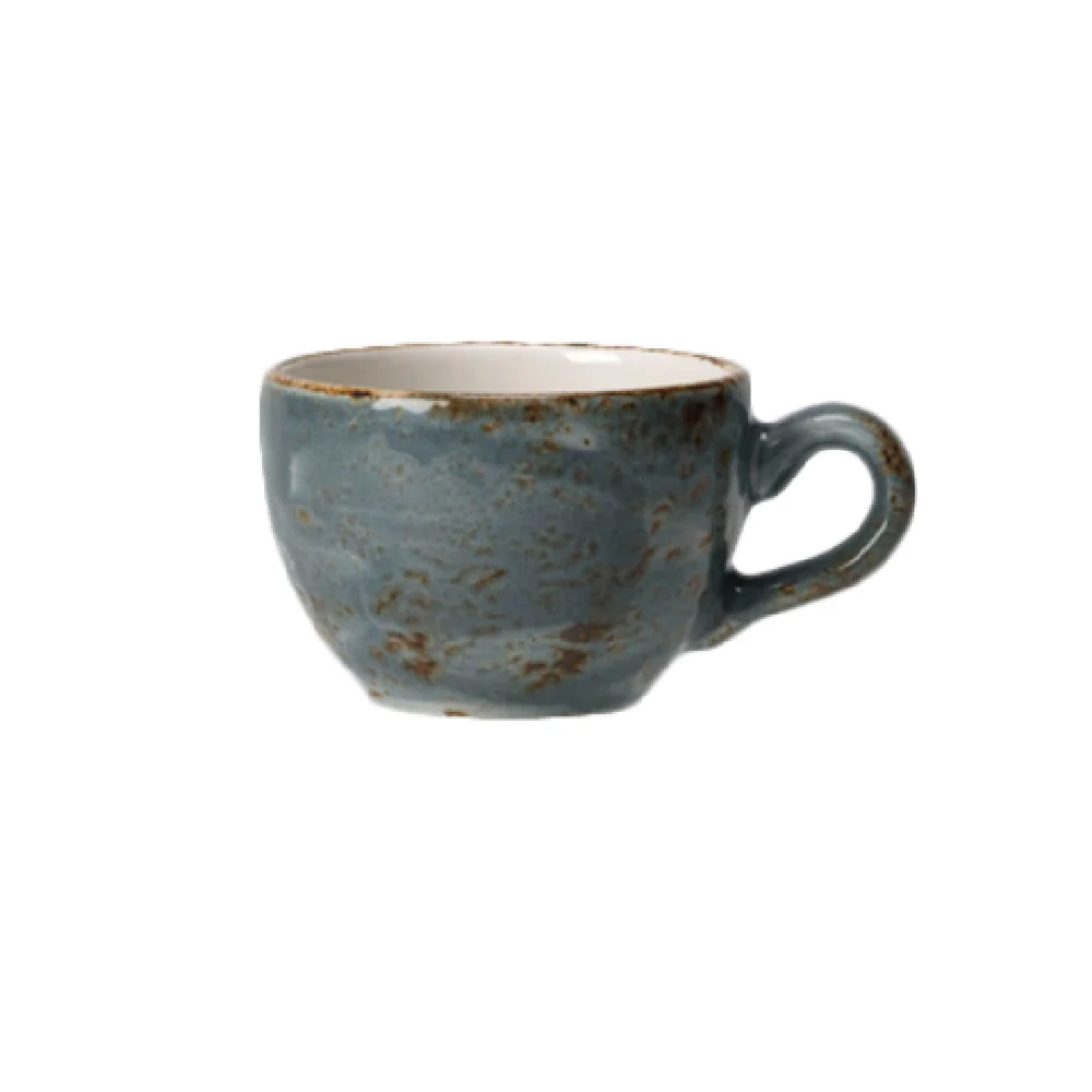 Steelite 11300190 3.0 Oz Low Cup Blue Alumina Vitrified China