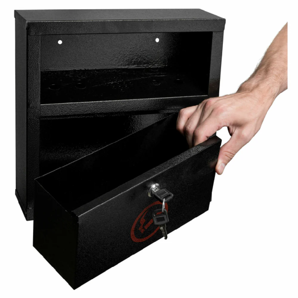 Alpine Industries ALP490-02-BLK 12-1/5 Inch Quick Clean Cigarette Disposal Station Steel Black Alpine Industries ALP490-02-BLK 12-1/5 Inch Quick Clean Cigarette Disposal Station Steel Black