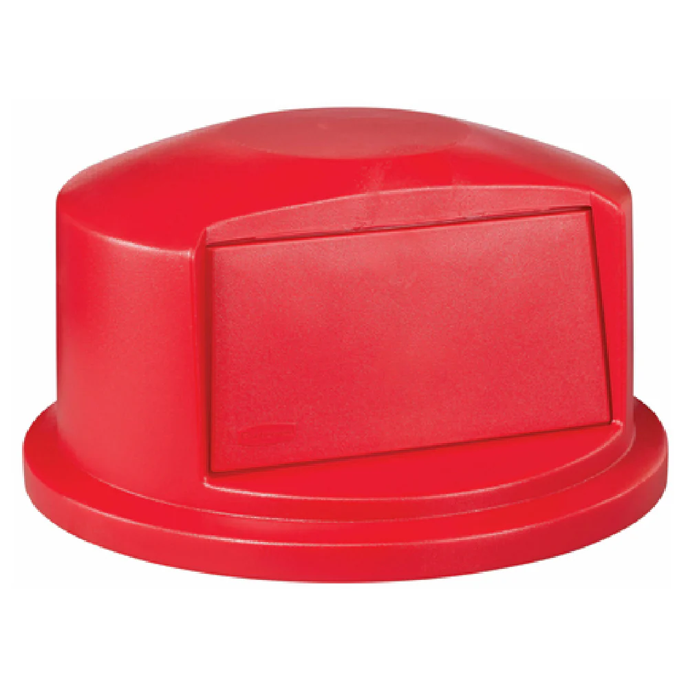 Rubbermaid FG264788RED 24-13/16 Inch Dome Lid for 2641 and 2643 Containers Red Plastic