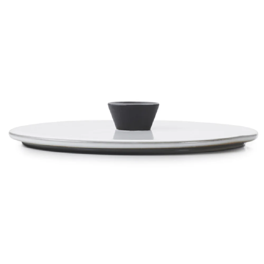 Revol 654819 4-3/4 Inch Lid Porcelain Dishwasher Safe Fits 8.75 oz Cocotte Revol 654819 4-3/4 Inch Lid Porcelain Dishwasher Safe Fits 8.75 oz Cocotte
