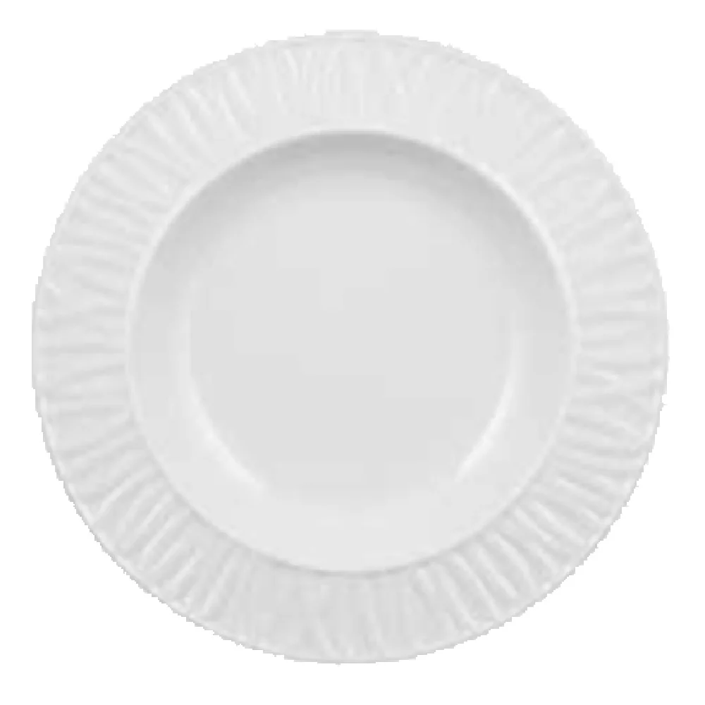 Vertex China GV-23-G 18 Oz Round Deep Pasta Bowl with Rim Porcelain Bright White Vertex China GV-23-G 18 Oz Round Deep Pasta Bowl with Rim Porcelain Bright White
