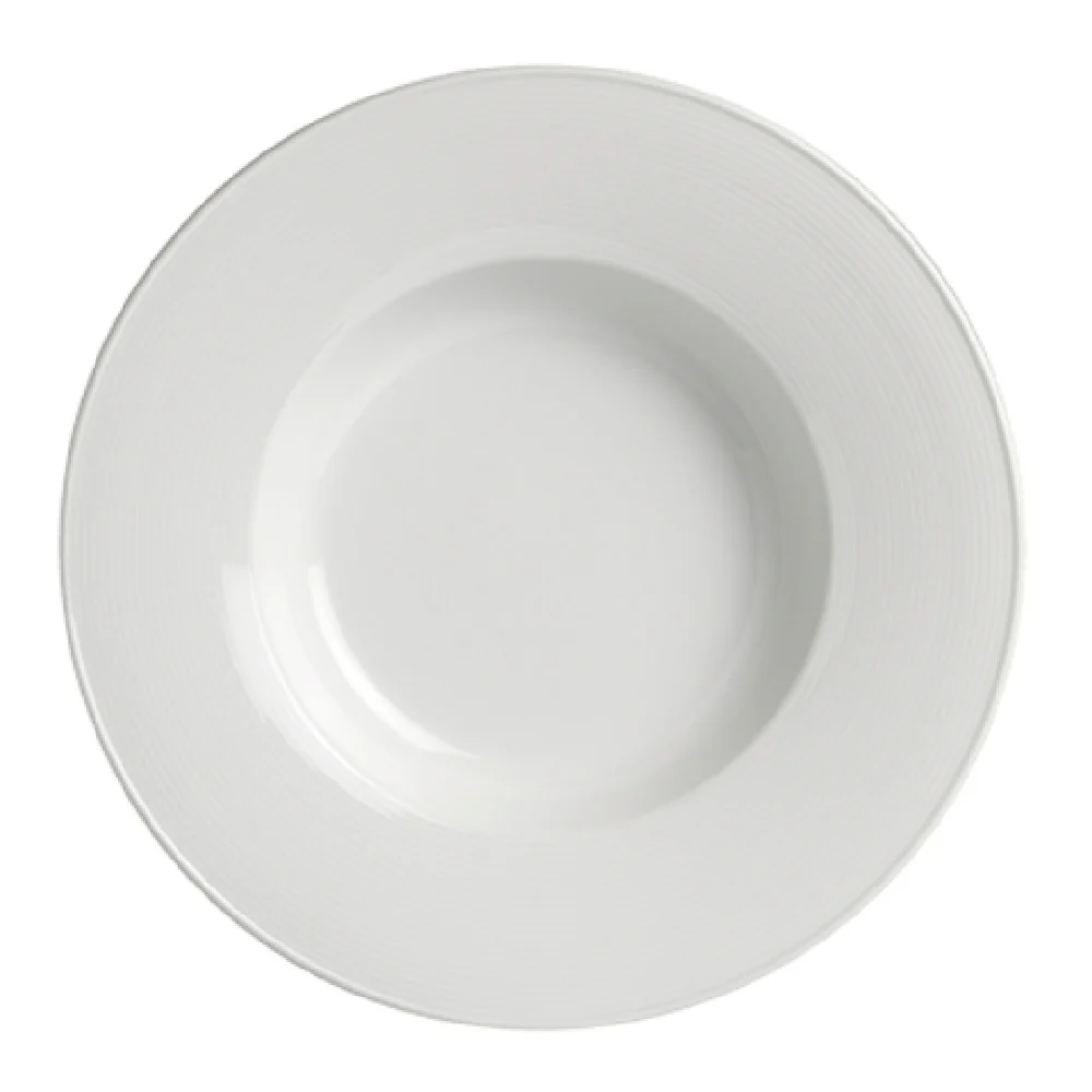 Steelite 6300P595 11.25 Inch Rimmed Pasta Plate 17 Oz Aura Porcelain Steelite 6300P595 11.25 Inch Rimmed Pasta Plate 17 Oz Aura Porcelain