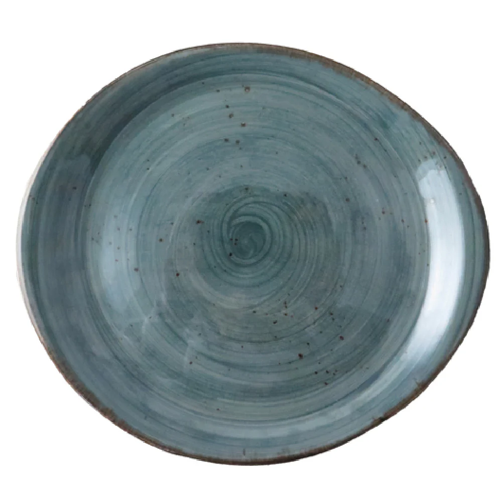 Tableware Solutions USA 30PEB234-03 8 Inch Plate Scratch Resistant China Blue