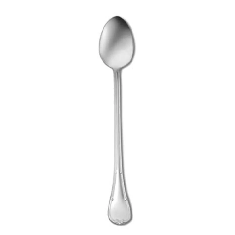 1880 Hospitality B022SITF 7-1/4 Inch Iced Tea Spoon Scrolled Border Stainless Steel
