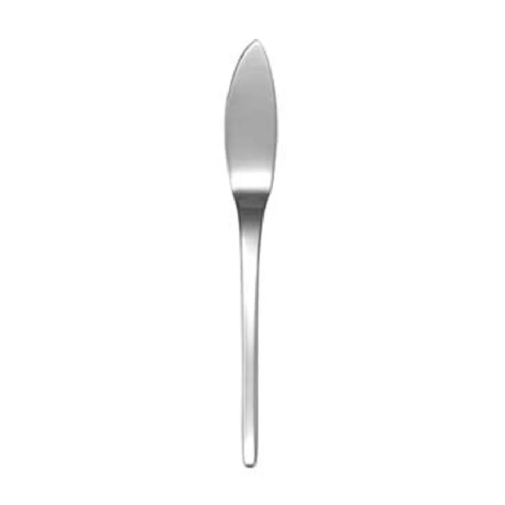1880 Hospitality T483KFSF 7-7/8 Inch Bent Tapered Handle Fish Knife 18/10 Stainless Steel 1880 Hospitality T483KFSF 7-7/8 Inch Bent Tapered Handle Fish Knife 18/10 Stainless Steel
