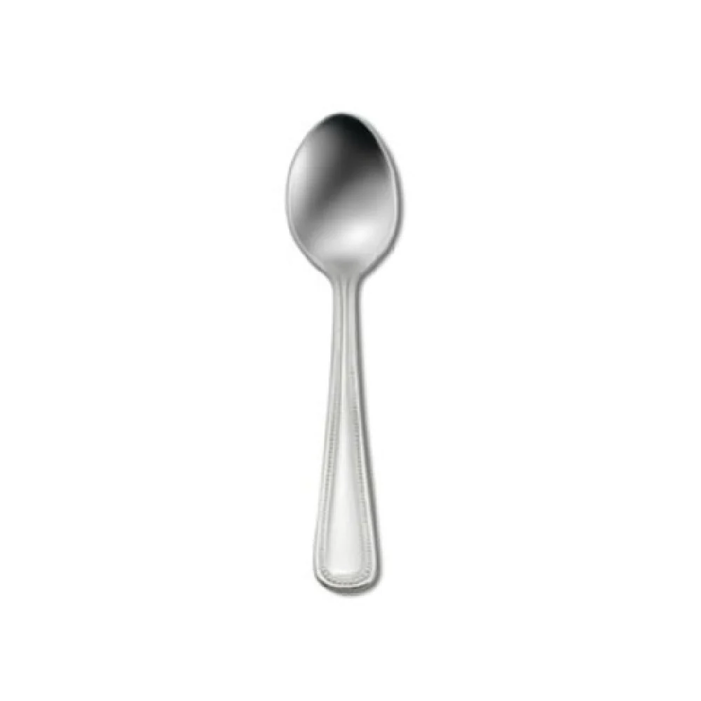 1880 Hospitality B595SADF 4-1/2 Inch Rounded Handle Coffee Spoon 18/0 Stainless Steel