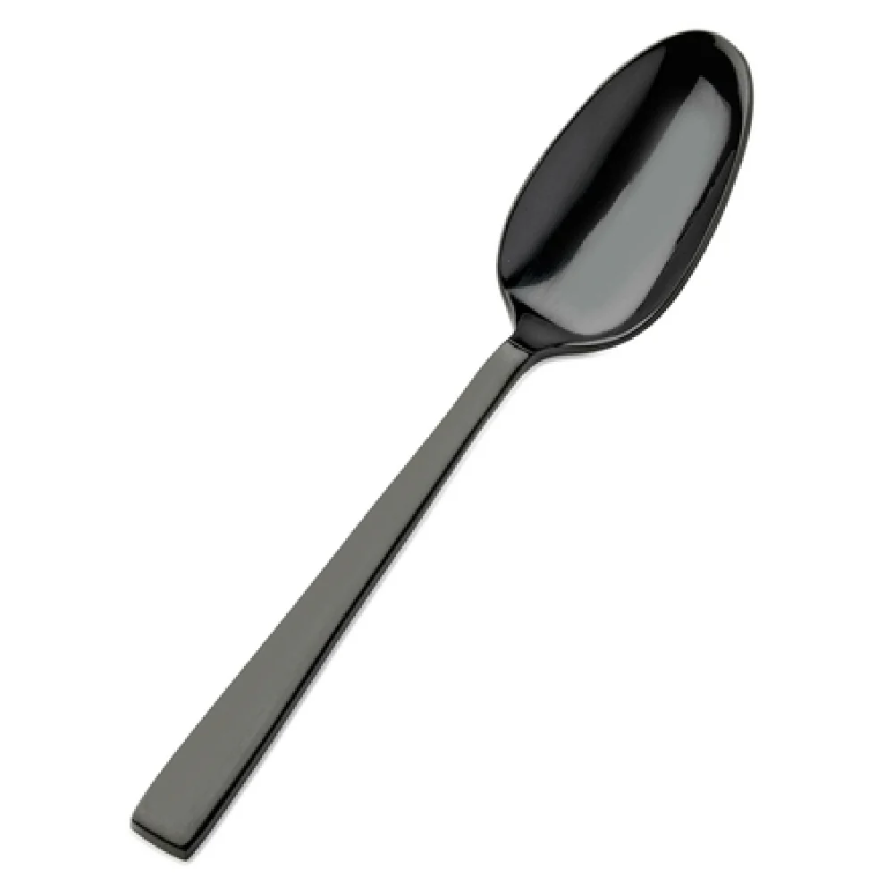 Bon Chef S3700B 6-1/4 Inch Roman Teaspoon Black 18/10 Stainless Steel
