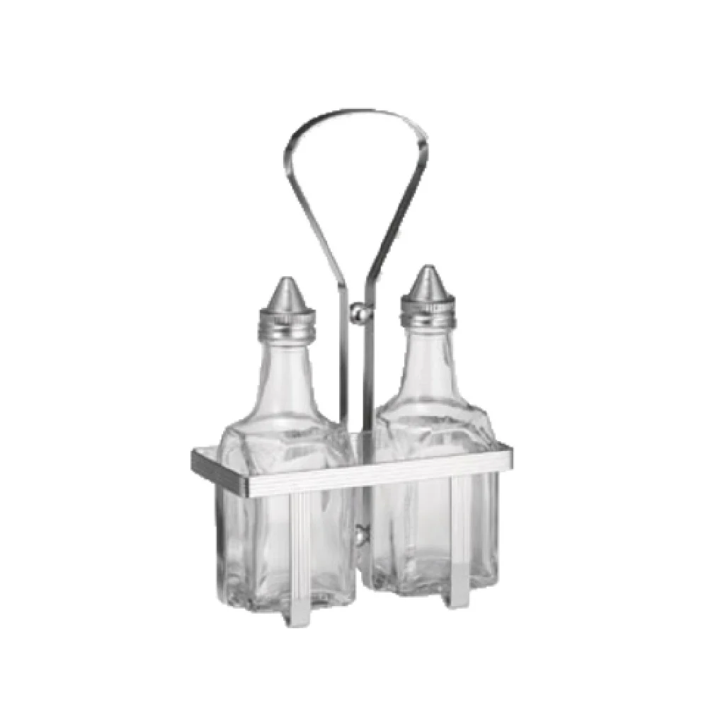 Admiral Craft G-600 6 Oz Glass Cruet Square Oil and Vinegar Dispenser Admiral Craft G-600 6 Oz Glass Cruet Square Oil and Vinegar Dispenser