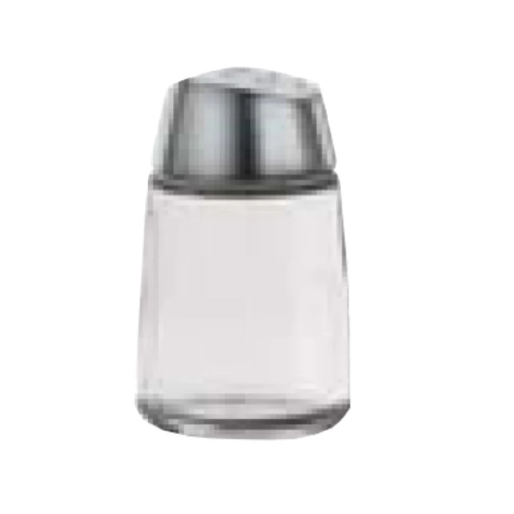 Vollrath 802-12 2 Oz Glass Salt and Pepper Shaker with Chrome Cap