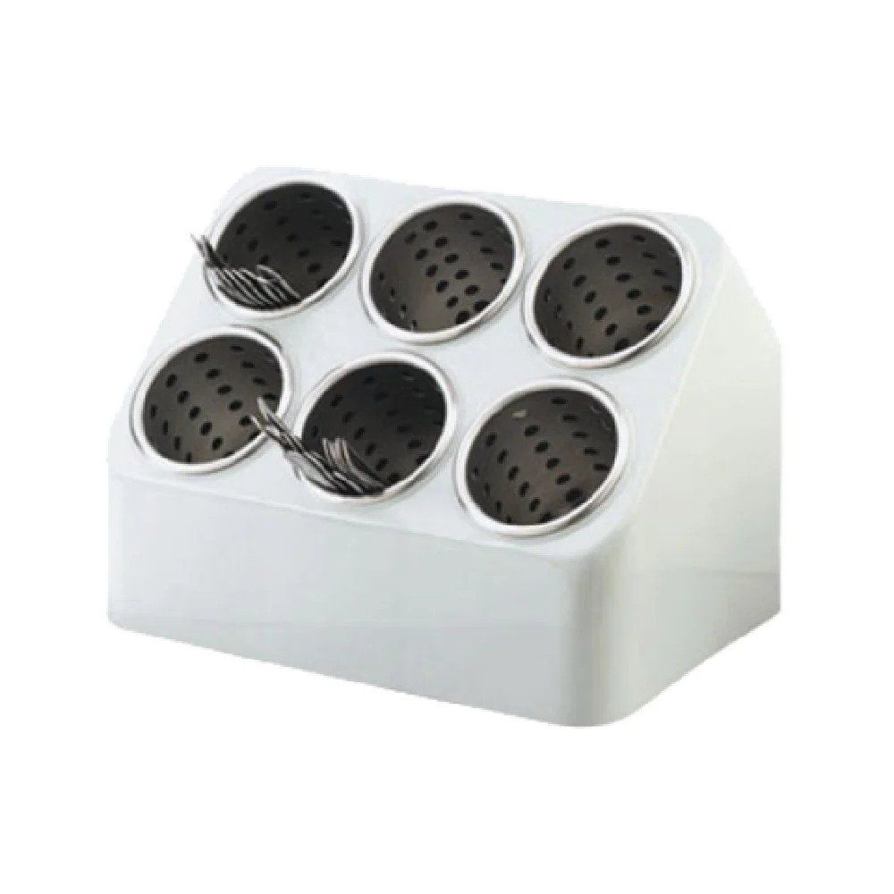 Vollrath 52644 15 Inch Silv-A-Tainer Cutlery Dispenser Plastic Gray with 6 Cylinders Vollrath 52644 15 Inch Silv-A-Tainer Cutlery Dispenser Plastic Gray with 6 Cylinders