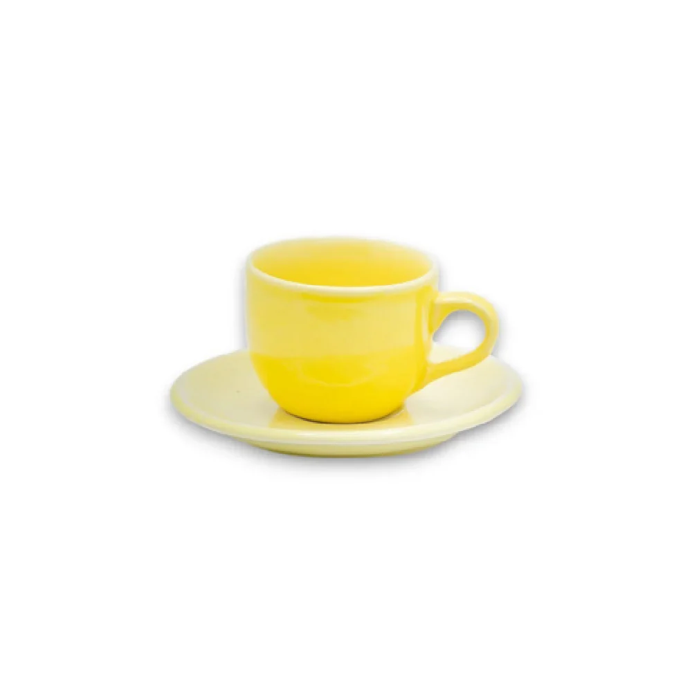 By The Earth Living CM074 Tea Cup & Saucer 5.5 By The Earth Living CM074 Tea Cup & Saucer 5.5