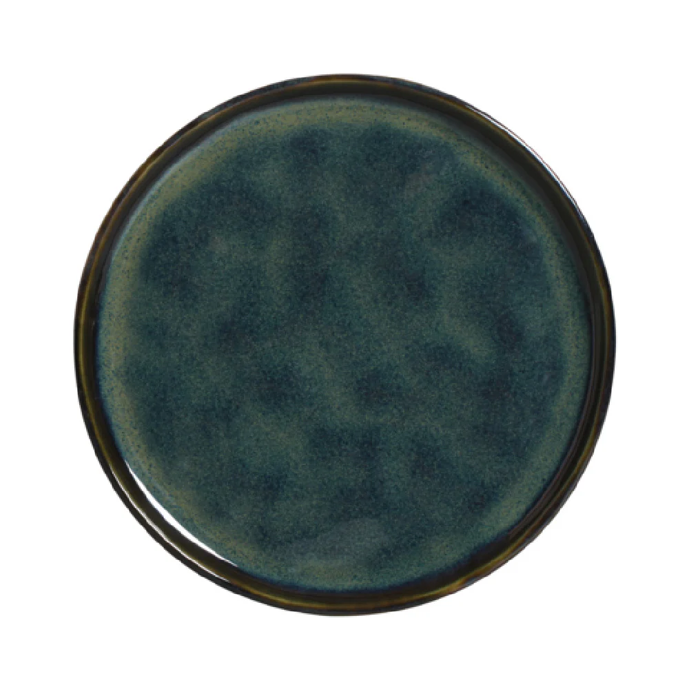Porto Brasil 1431106701 8.5 Inch Dessert Plate Stoneware Oceano - 12 Packs Porto Brasil 1431106701 8.5 Inch Dessert Plate Stoneware Oceano - 12 Packs