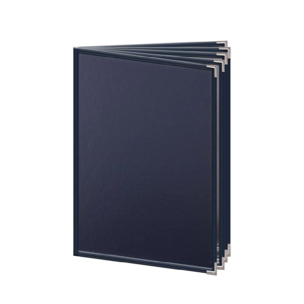 Risch 2008 8.5X11 Menu Cover 8-1/2 Inch Pajco Semi-flexible with Vinyl Pockets Risch 2008 8.5X11 Menu Cover 8-1/2 Inch Pajco Semi-flexible with Vinyl Pockets