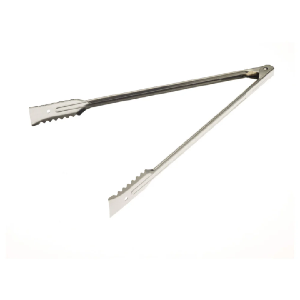 Mercer Culinary M21616 16 Inch Utility Tong Gripper End Stainless Steel Mercer Culinary M21616 16 Inch Utility Tong Gripper End Stainless Steel