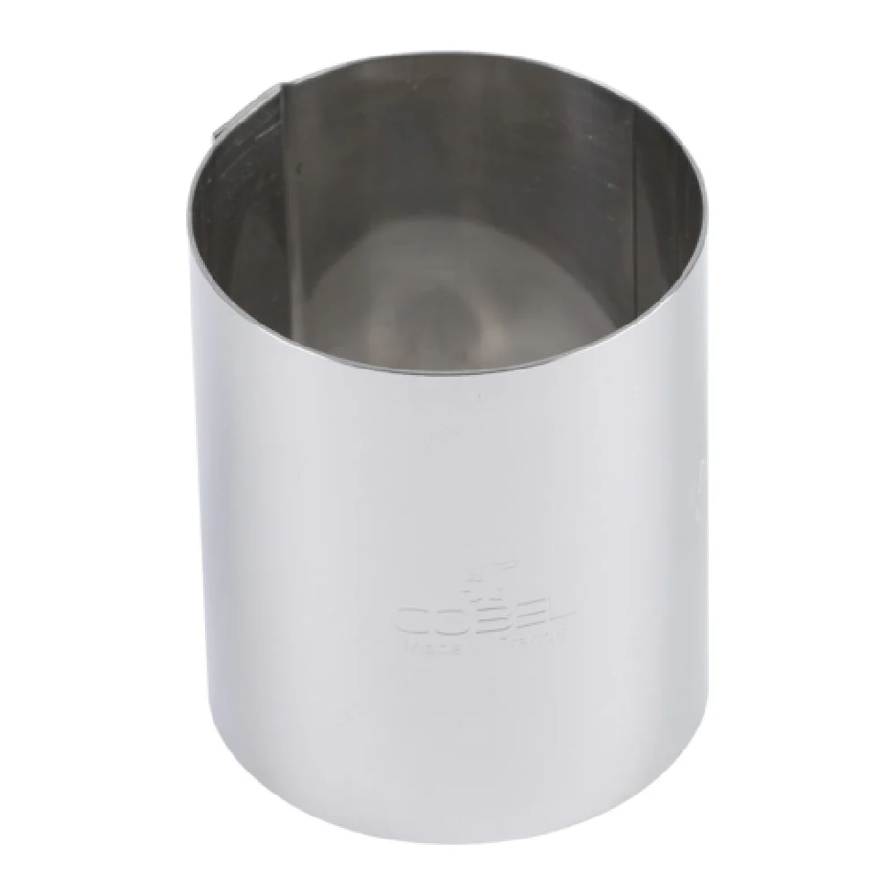 Louis Tellier 864910 5.51 Inch Ice Cream Cake Ring 10/10th Gauge Stainless Steel Louis Tellier 864910 5.51 Inch Ice Cream Cake Ring 10/10th Gauge Stainless Steel
