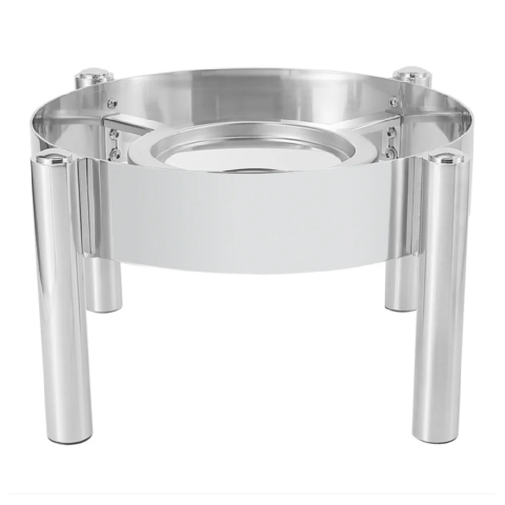 Bon Chef 22404ST Round Stand Solid Fuel Chafing Dish Stainless Steel Bon Chef 22404ST Round Stand Solid Fuel Chafing Dish Stainless Steel