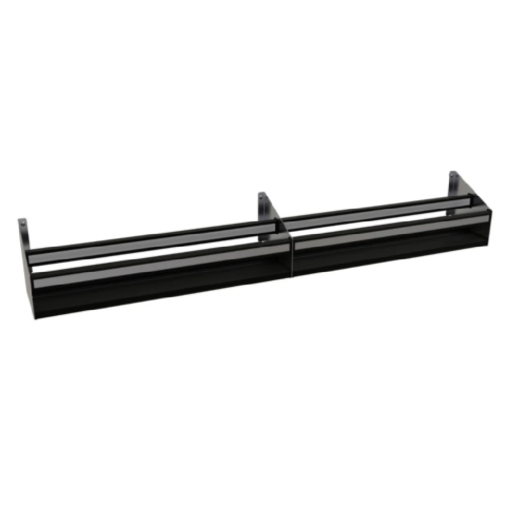 Glastender DSR-68 68 Inch Open Step-and-Rail Double Speed Rail Stainless Steel