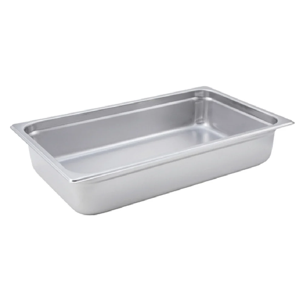 Winco SPJM-104 20-3/4 Inch Full Size Steam Table Pan 24 Gauge Stainless Steel