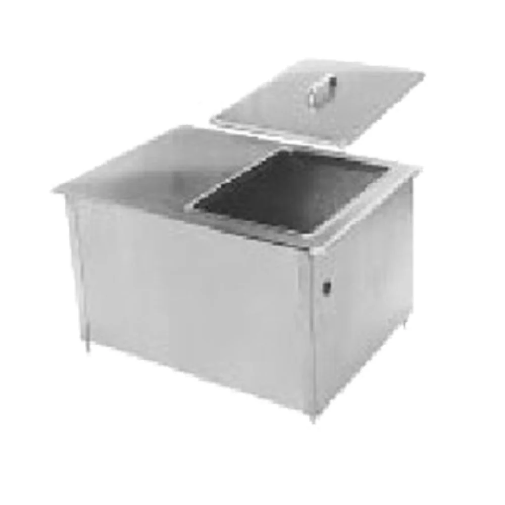 Randell 9500IC 23 Inch Drop-In Ice Bin 60 lb Insulated Stainless Steel with Cover Randell 9500IC 23 Inch Drop-In Ice Bin 60 lb Insulated Stainless Steel with Cover