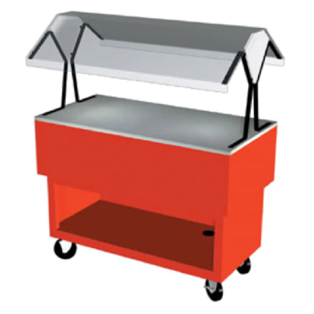 Duke OPAH-3-ST_217152 44-3/8 Inch Portable Buffet Stainless Steel Top with Canopy