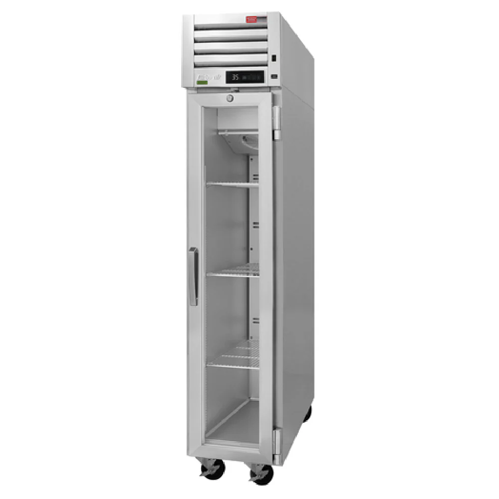 Turbo Air PRO-15R-G-N(-L) 17 Inch Stainless Steel Reach-In Refrigerator 13.34 cu ft