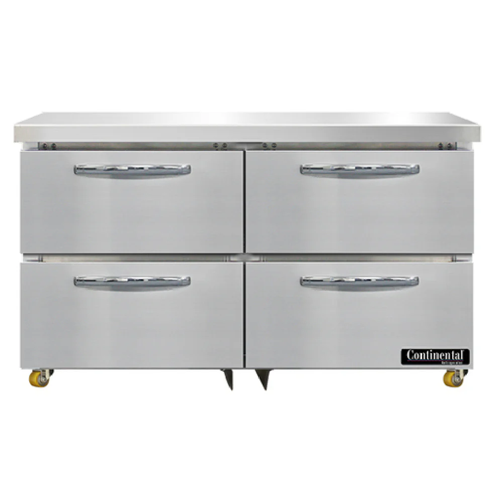 Continental Refrigerator SWF48N-U-D 48 Inch Undercounter Freezer 13.4 Cu Ft with Drawers