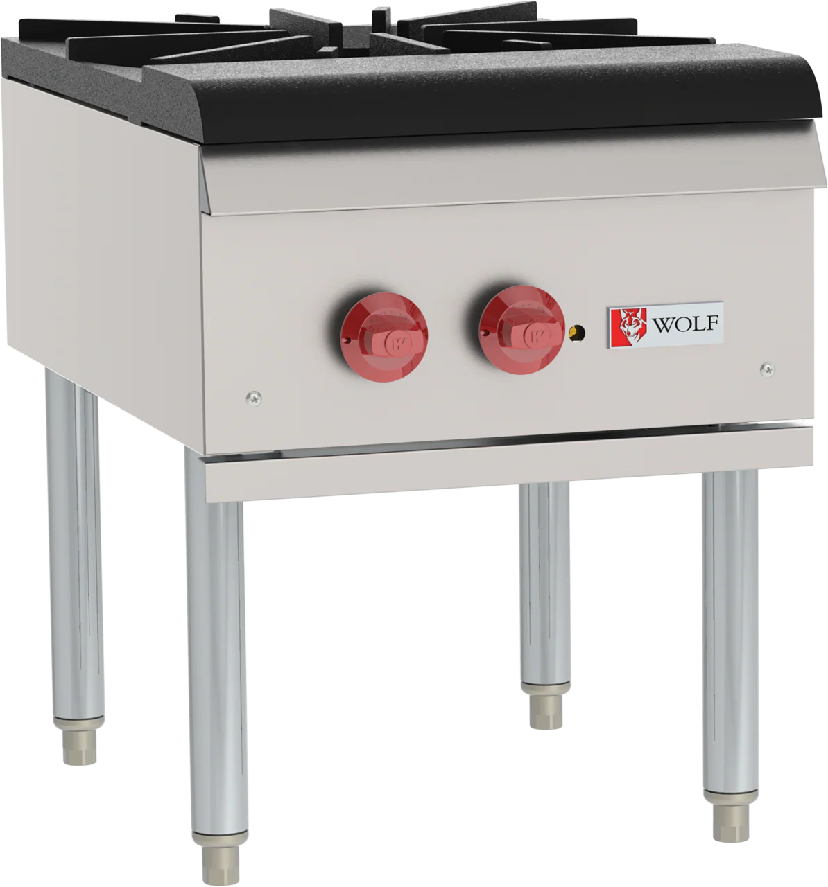 Wolf WSPR1_NAT 18 Inch Gas Stock Pot Range with 110000 BTU Burner Wolf WSPR1_NAT 18 Inch Gas Stock Pot Range with 110000 BTU Burner