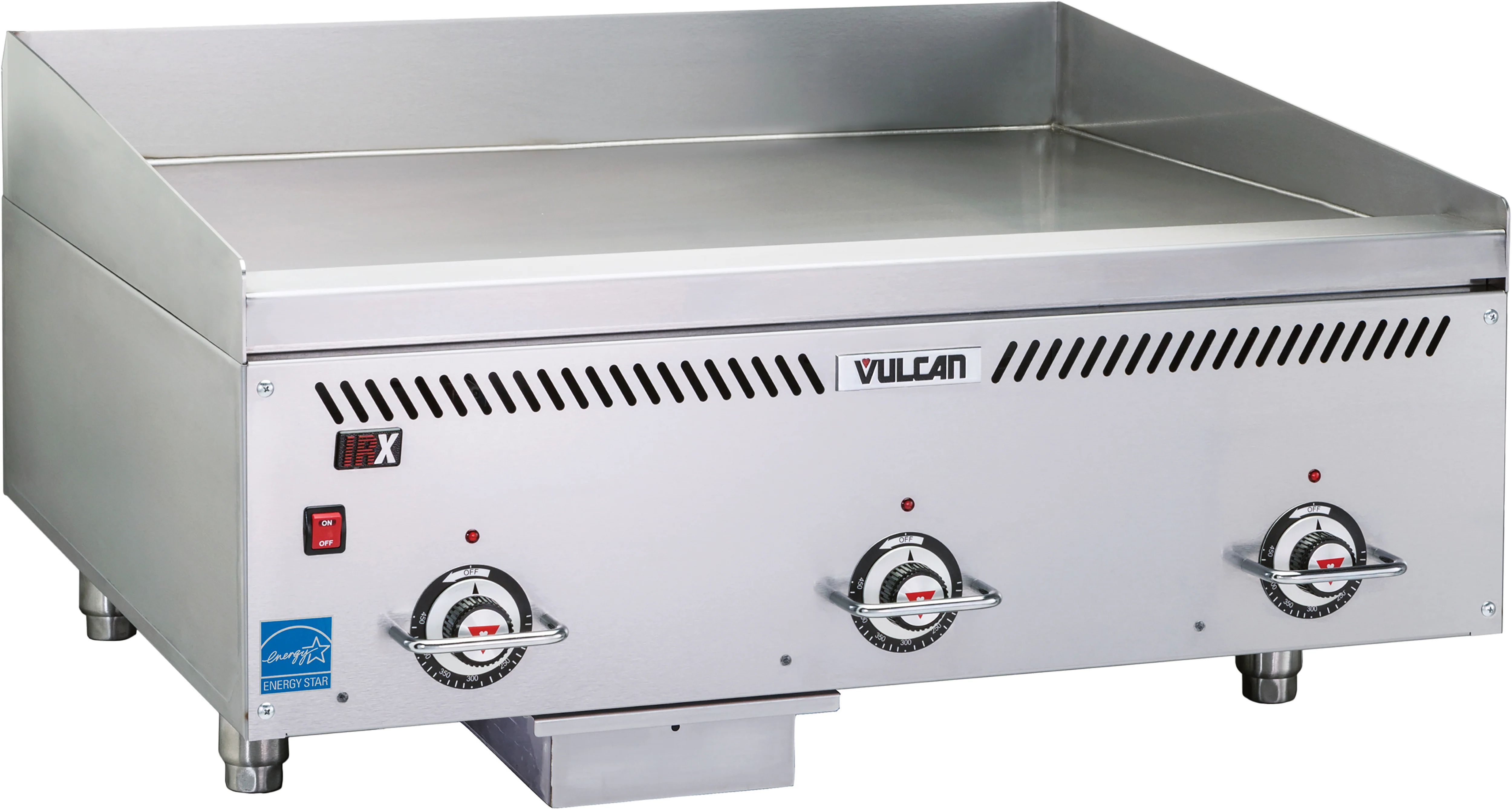 Vulcan VCCG36-IC_NAT 36 Inch Heavy Duty Griddle Gas with 3 Burners 72000 BTU