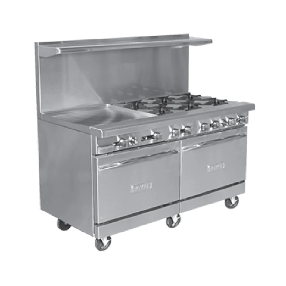 Royal Range Of California RR-4G36-CC_LP Restaurant Range Gas 60 Royal Range Of California RR-4G36-CC_LP Restaurant Range Gas 60