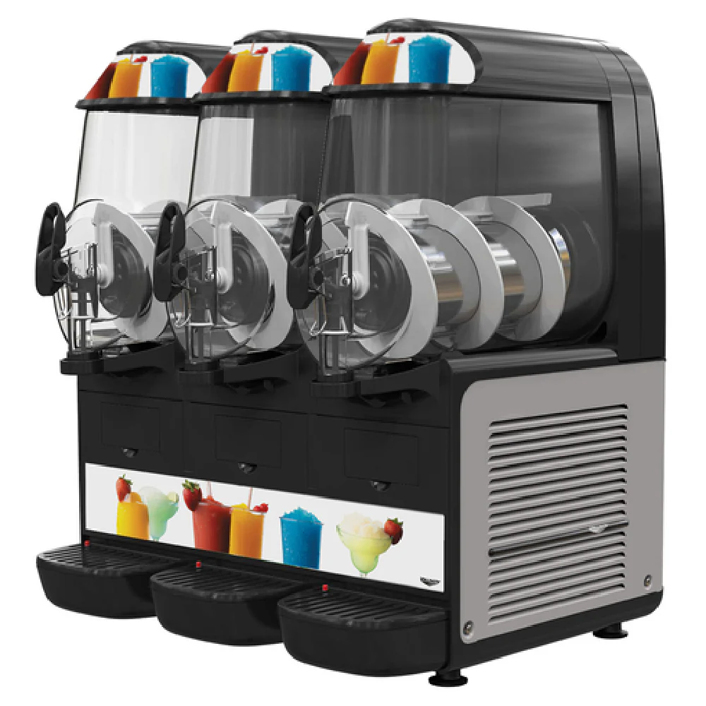 Vollrath VCBF168-37 23 Inch Frozen Beverage Granita Machine Countertop 3 Bowls Vollrath VCBF168-37 23 Inch Frozen Beverage Granita Machine Countertop 3 Bowls